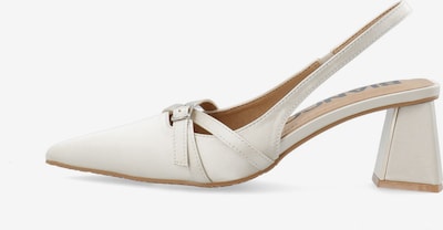 Bianco Slingpumps 'Maralyn' i hvid, Produktvisning