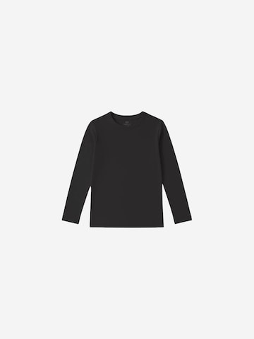 Tommy Life Shirt 'TOMMY T-Shirt Aus Baumwolle Und Elastan'‌‌‌‌‌‌‌‌‌‌ in Grau: Vorderseite