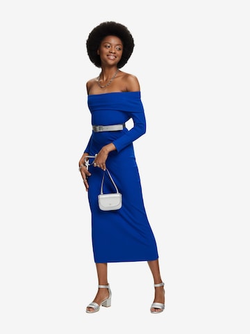 ESPRIT Knitted dress in Blue