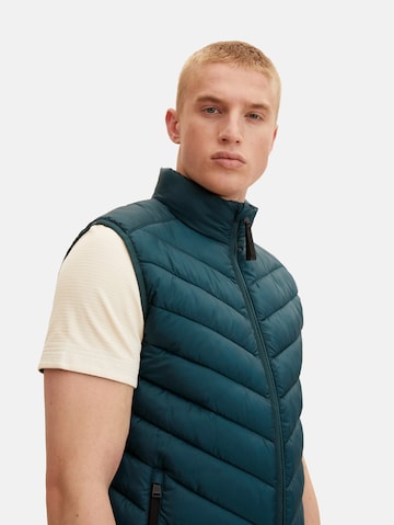 Gilet TOM TAILOR en vert