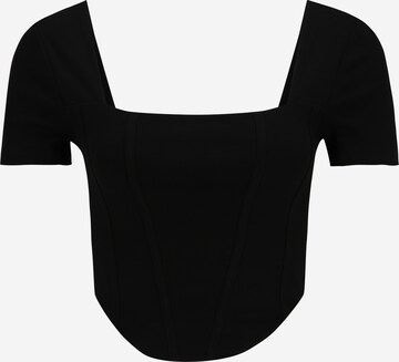 River Island Petite Shirt in Black: front