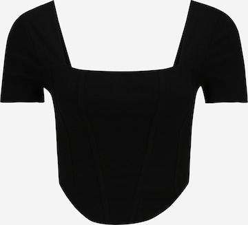 River Island Petite - Camiseta en negro: frente