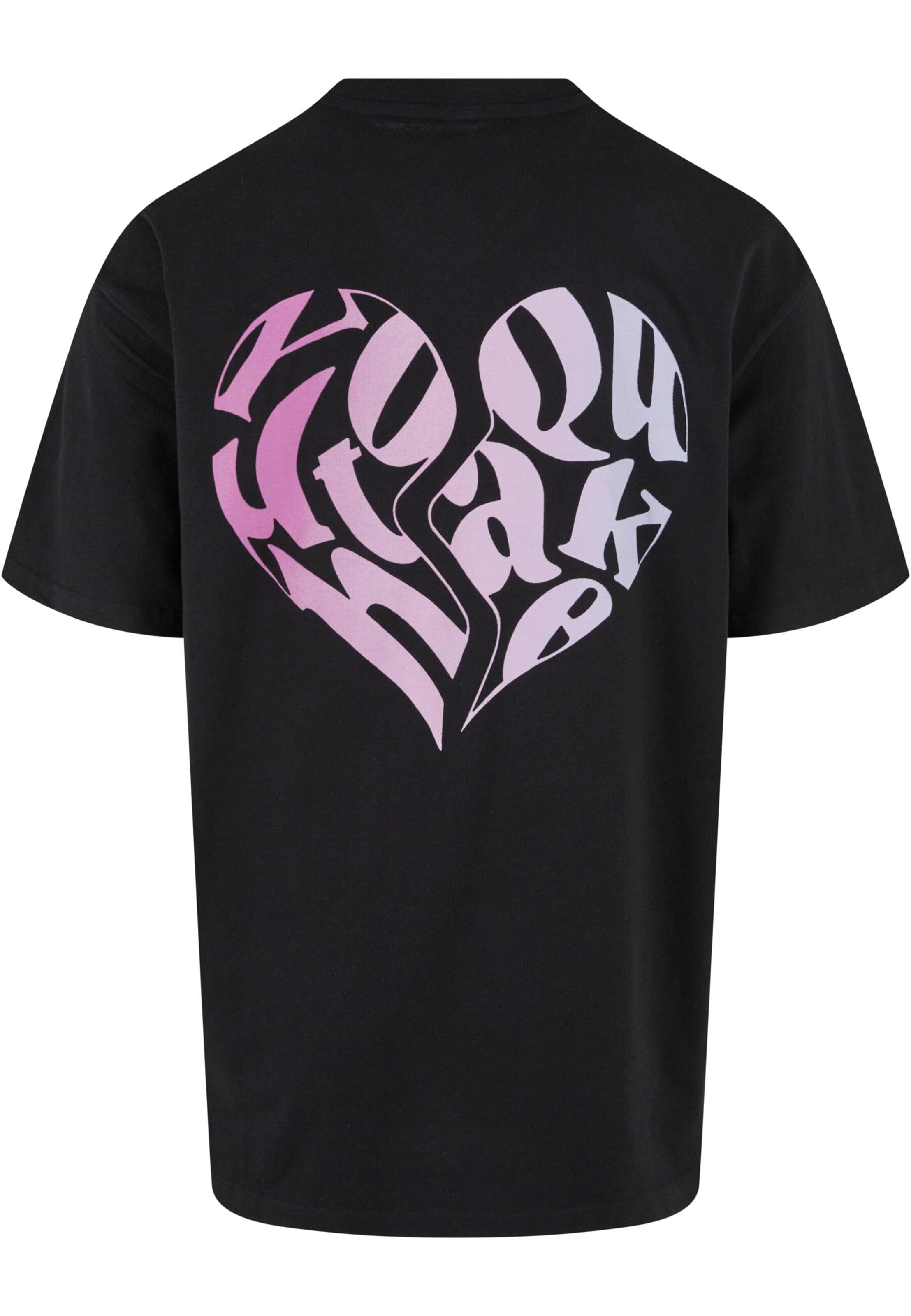 Lost Youth Tričko 'Heart' – černá