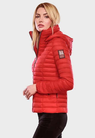 MARIKOO Between-season jacket 'Löwenbaby' in Red