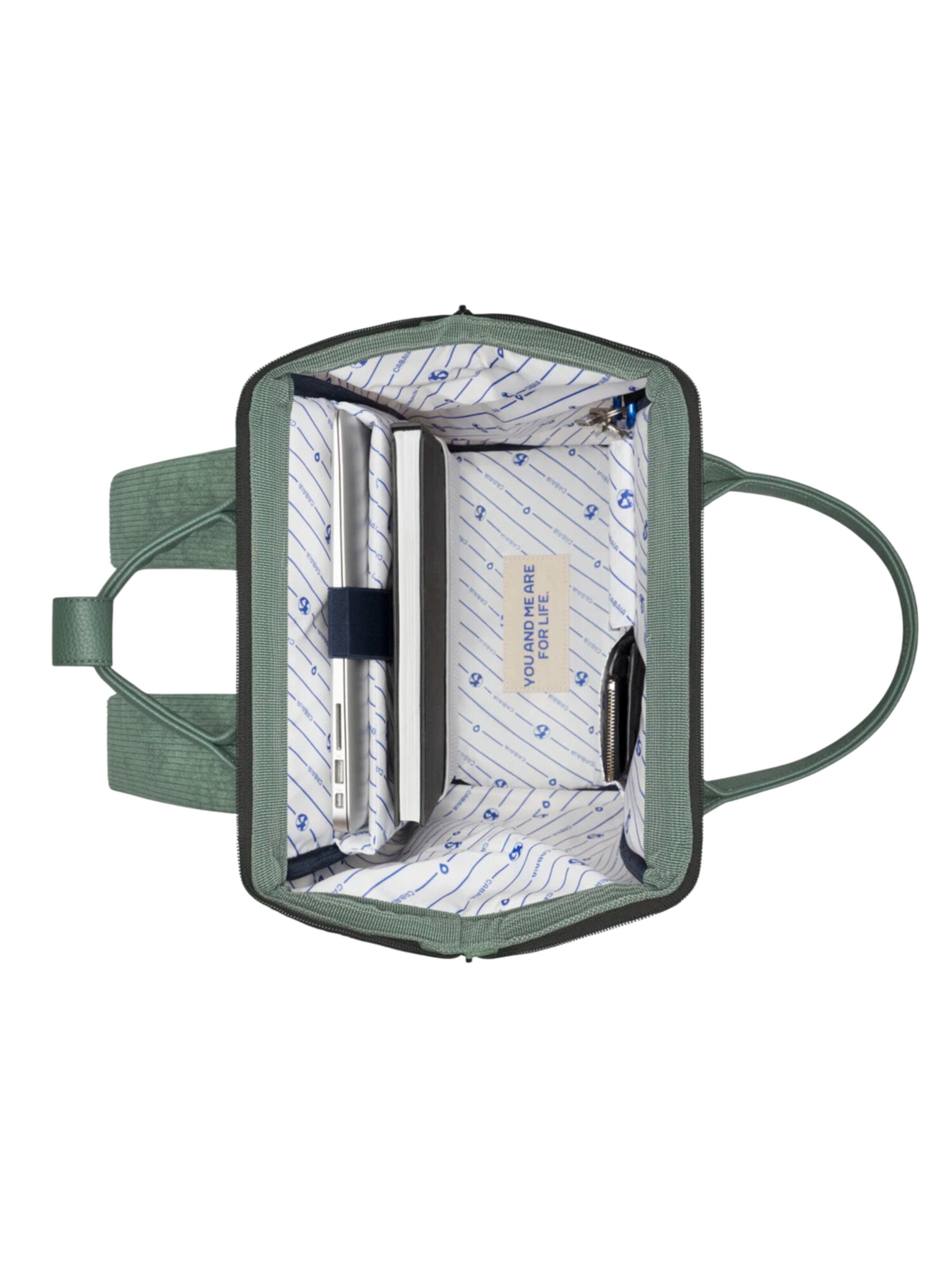 Cabaia Rucksack 'Niagara M' in Grün