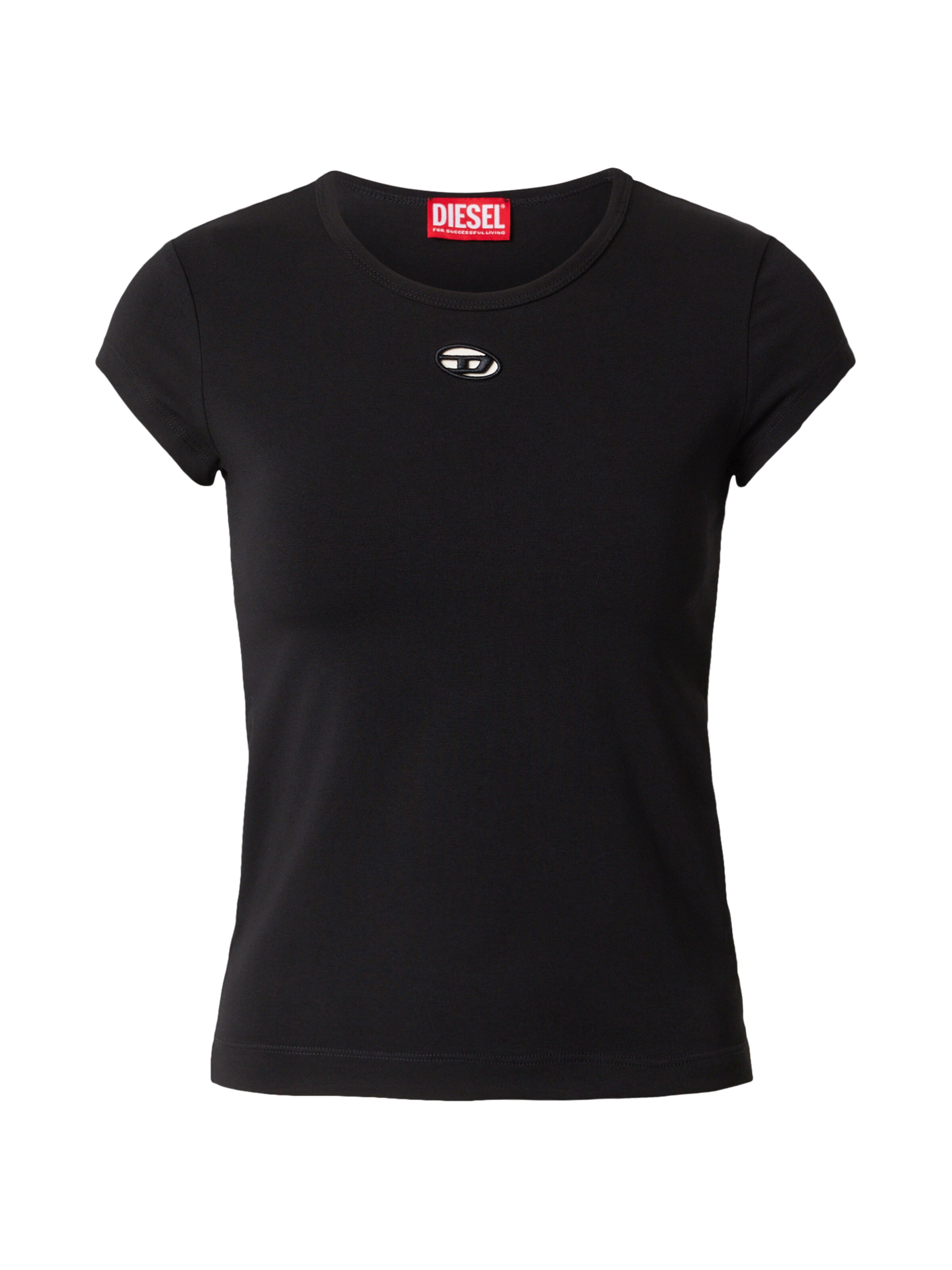 DIESEL - Camisa 'T-ANGIE-OD' em preto: frente