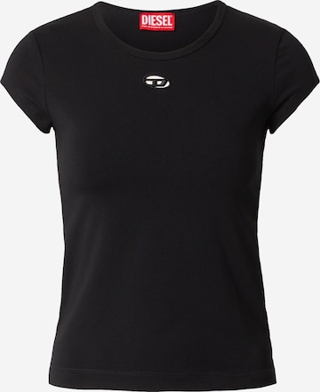 DIESEL - Camiseta 'T-ANGIE-OD' en negro: frente