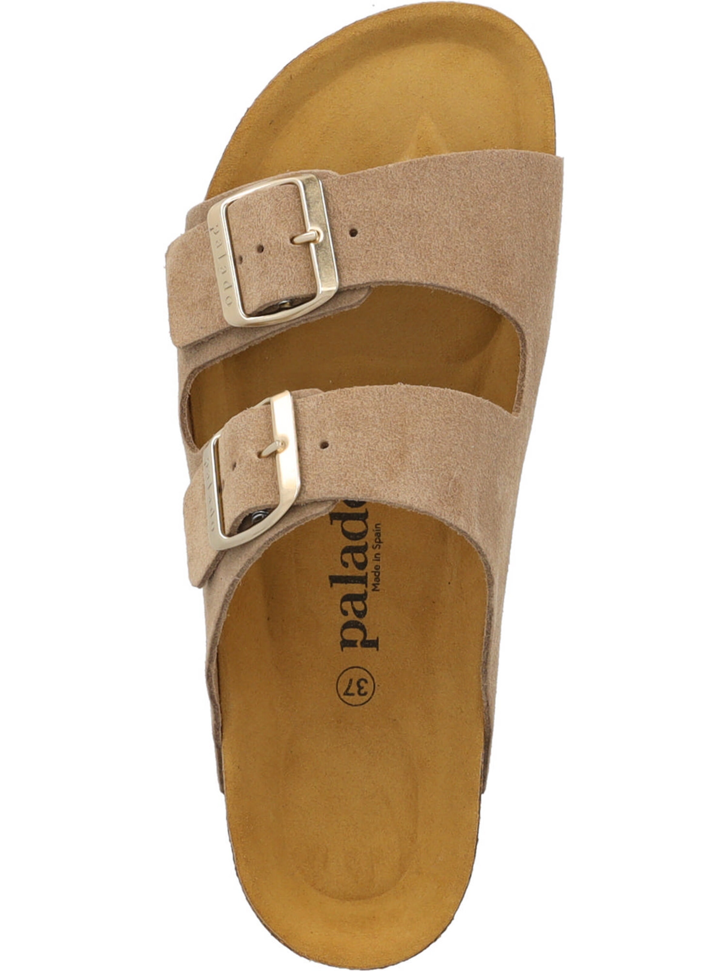 Palado Mule 'Palado Korfu Suede Premium Leather' in Beige