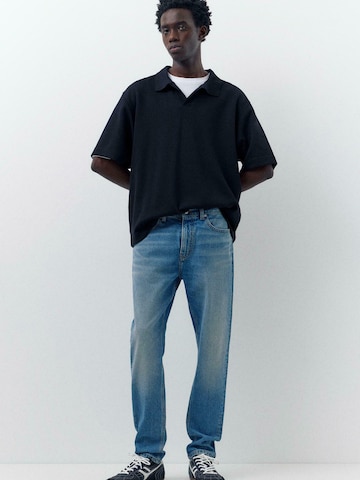 Effilé Jean Pull&Bear en bleu
