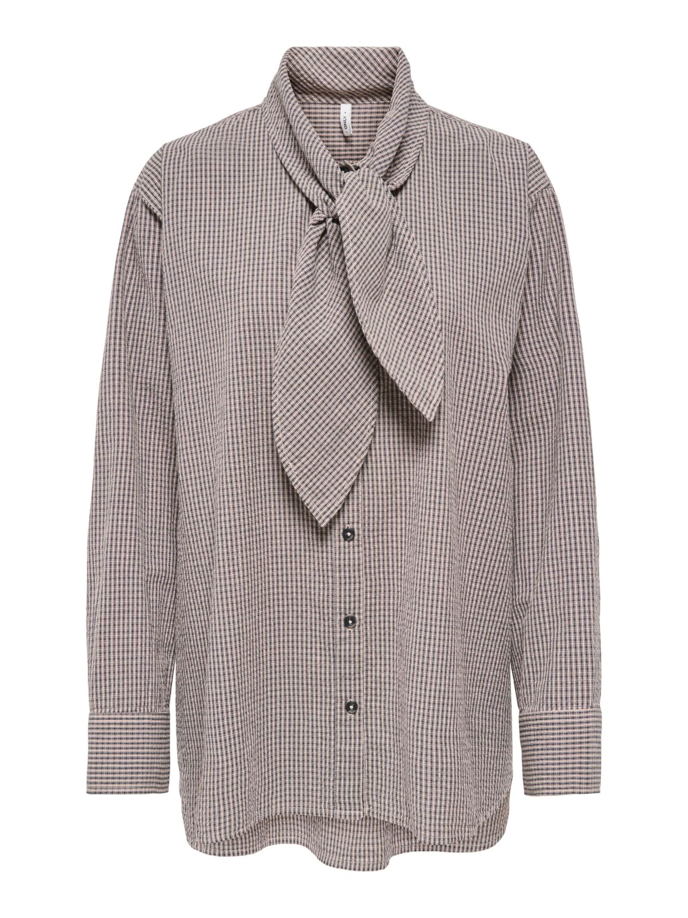 Camicia da donna 'MAYA' di ONLY in marrone: frontale