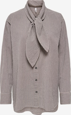 Camicia da donna 'MAYA' di ONLY in marrone: frontale