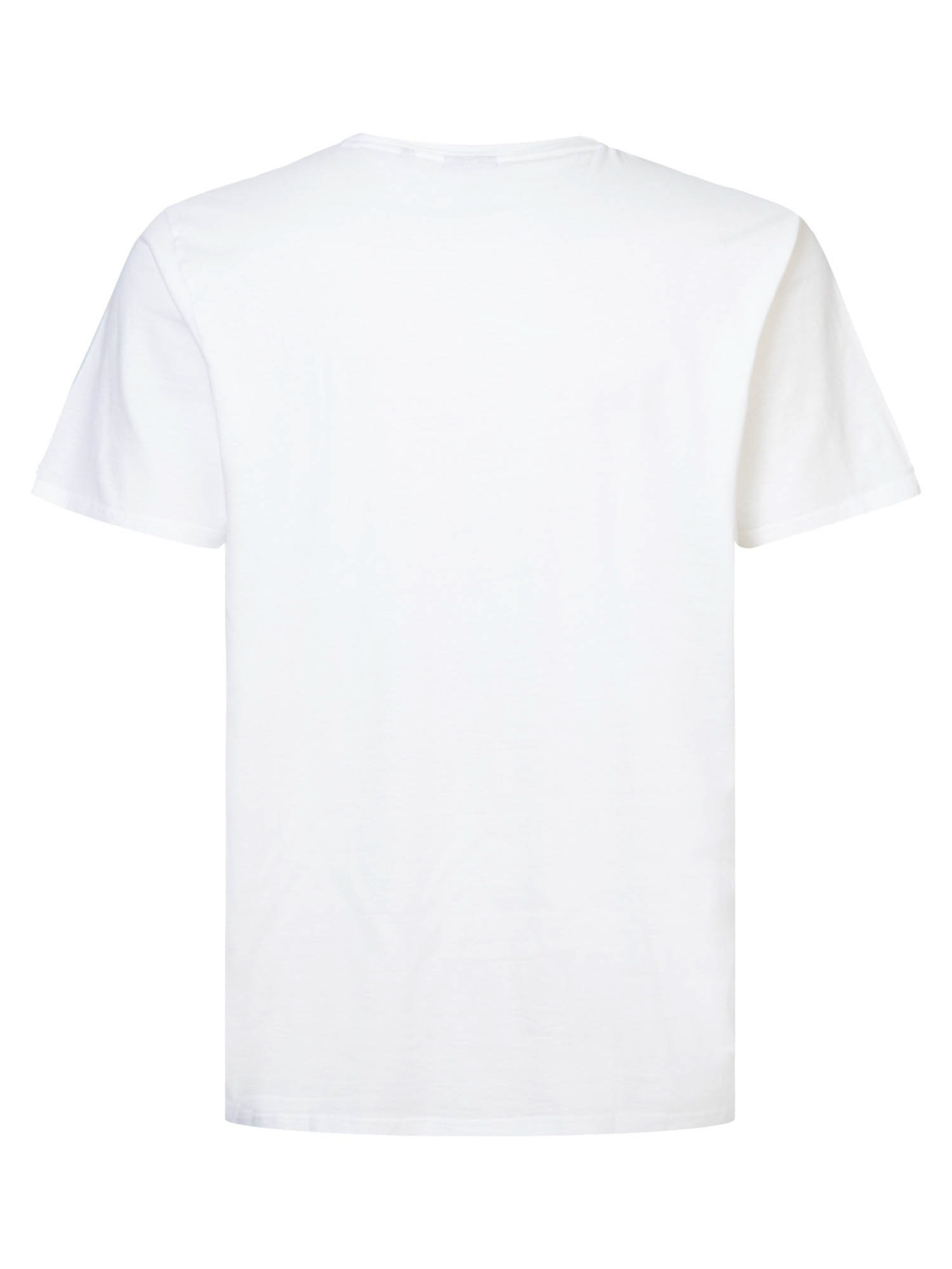 Petrol Industries Shirt 'Bonfire' in White