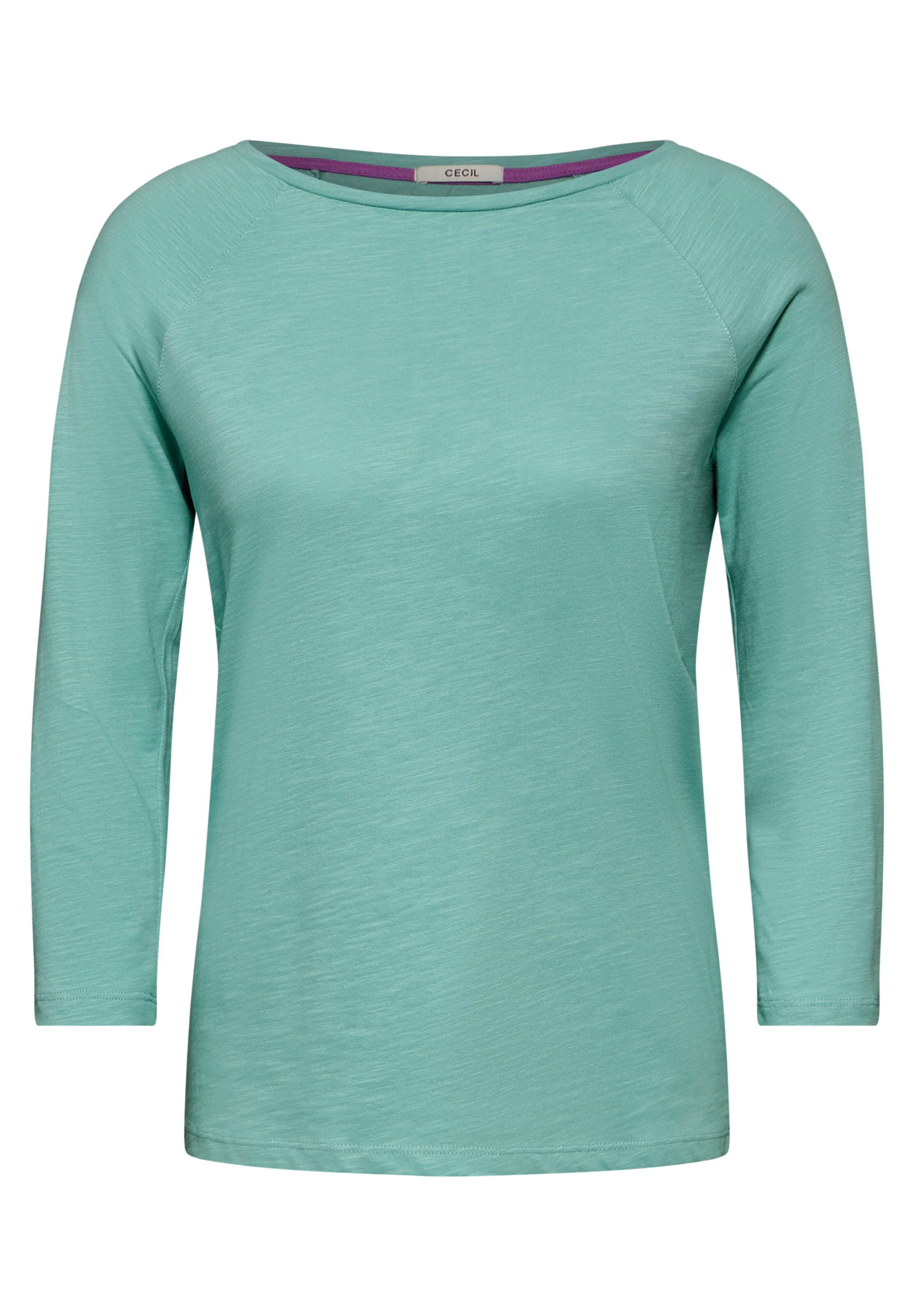 CECIL Shirt 'Raglan' in Green: front