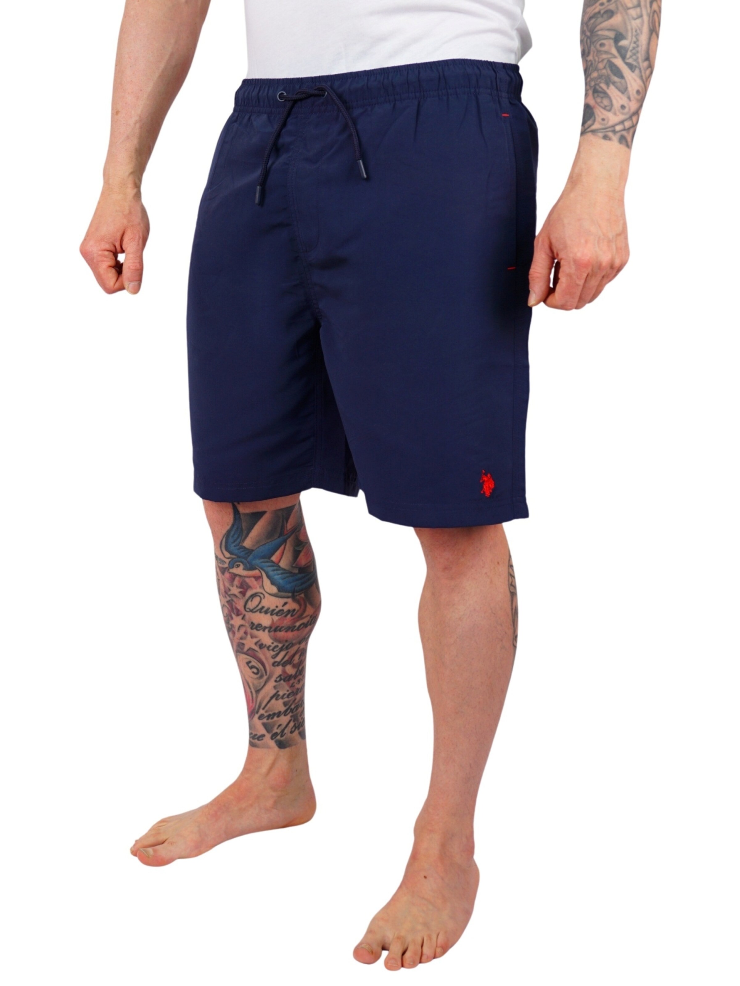 Pantaloncini da bagno di U.S. POLO ASSN. in blu: frontale