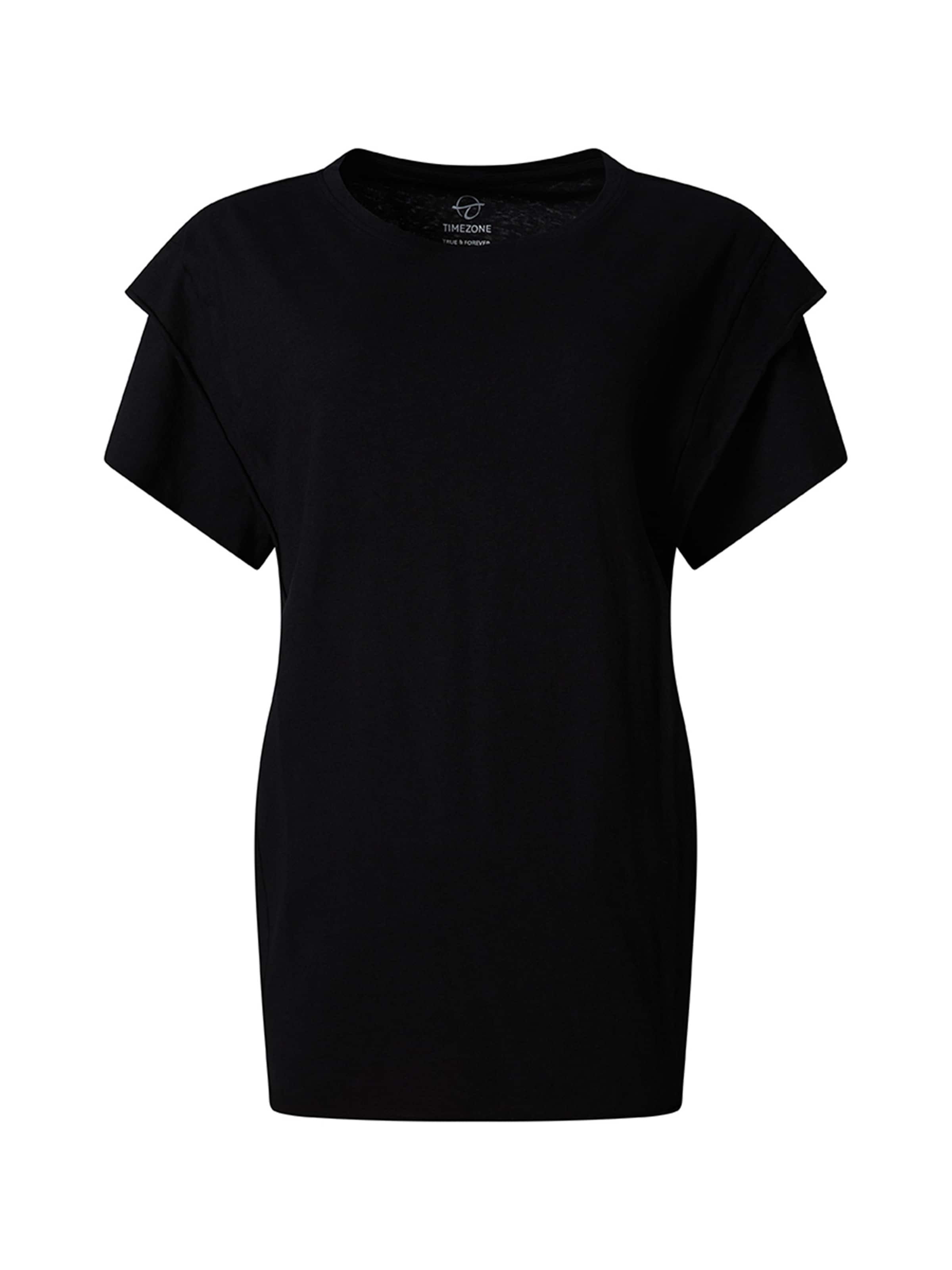 TIMEZONE T-Shirt 'Galaxy' in Schwarz: Vorderseite