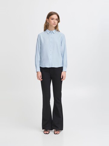Camicia da donna 'WILMA' di ICHI in blu