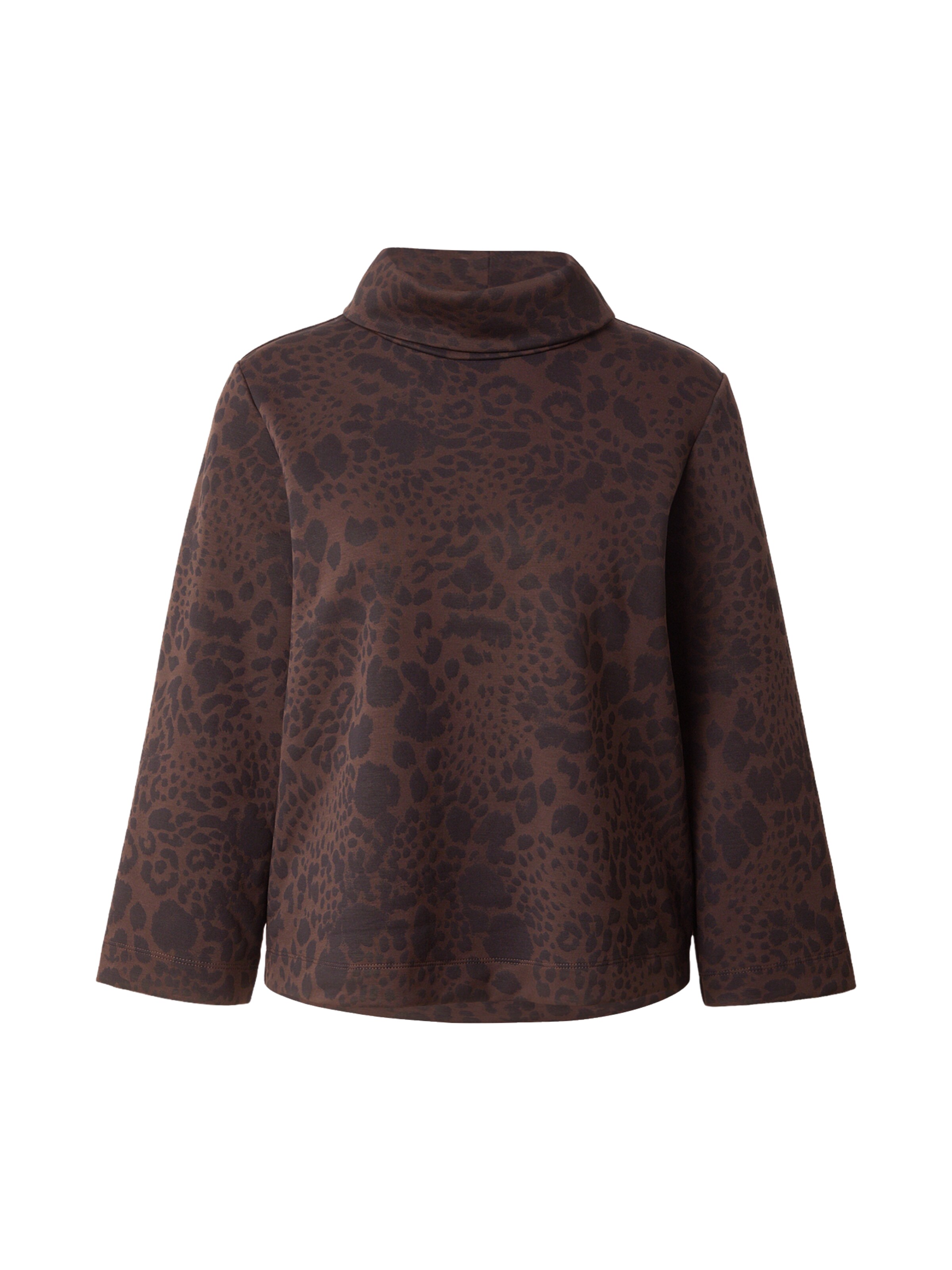 Sweat-shirt s.Oliver en marron : devant