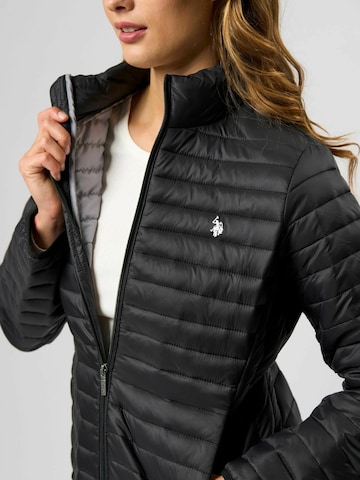 U.S. POLO ASSN. Overgangsjakke 'Joy' i sort