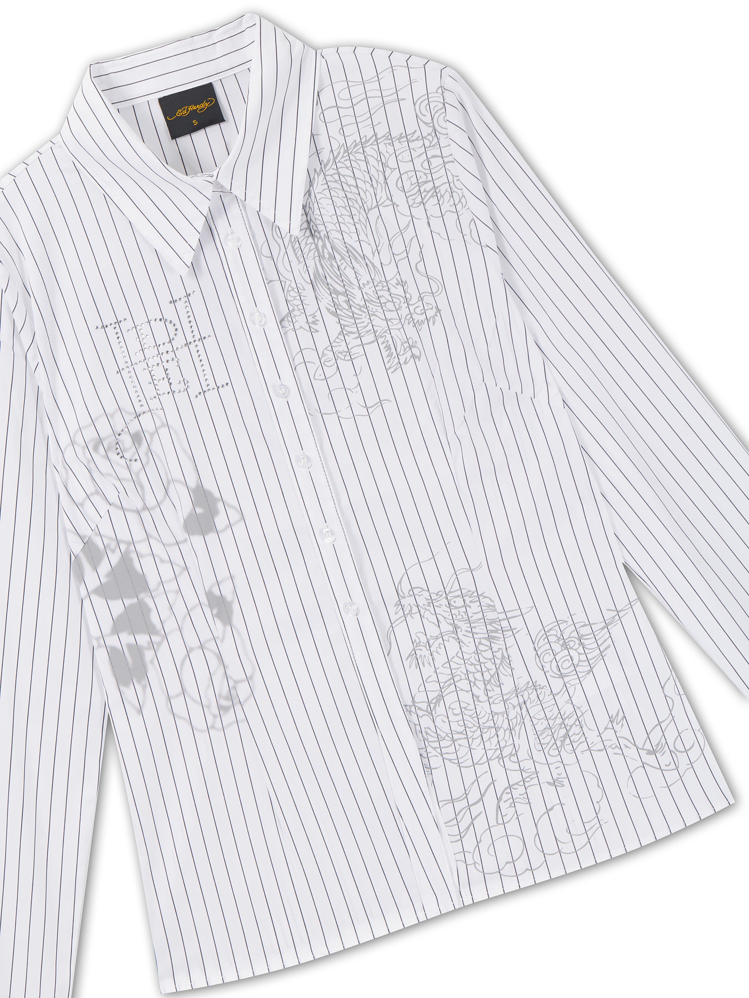 Ed Hardy Blouse in Wit