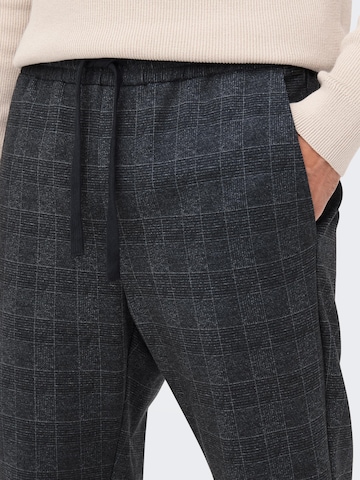 Effilé Pantalon 'Linus' Only & Sons en bleu