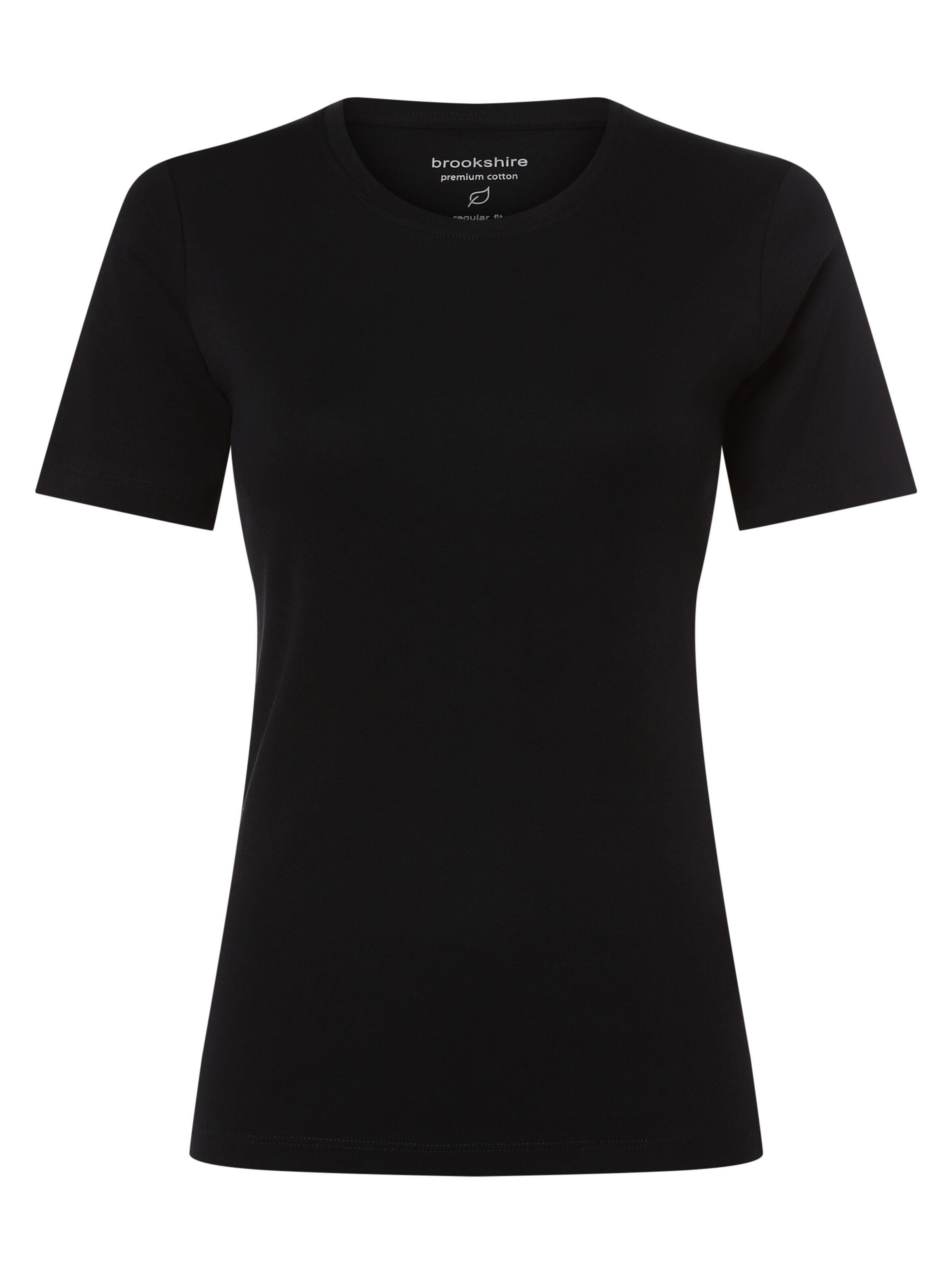 Brookshire Shirt in Black: front