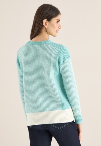 STREET ONE Pullover 'Mouliné' in Blau