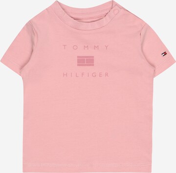 TOMMY HILFIGER Tričko – pink: přední strana