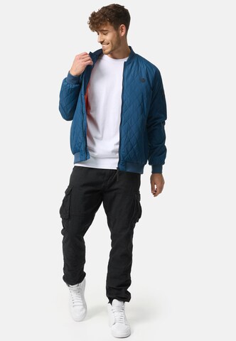 INDICODE JEANS Tussenjas 'Novak' in Blauw