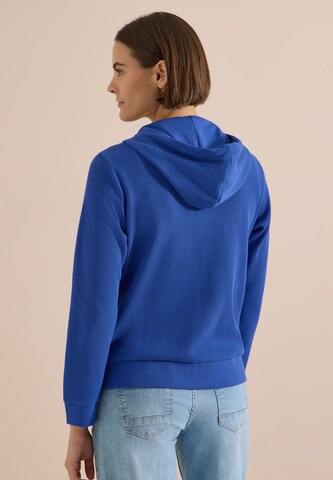 CECIL Sweatjacke in Blau
