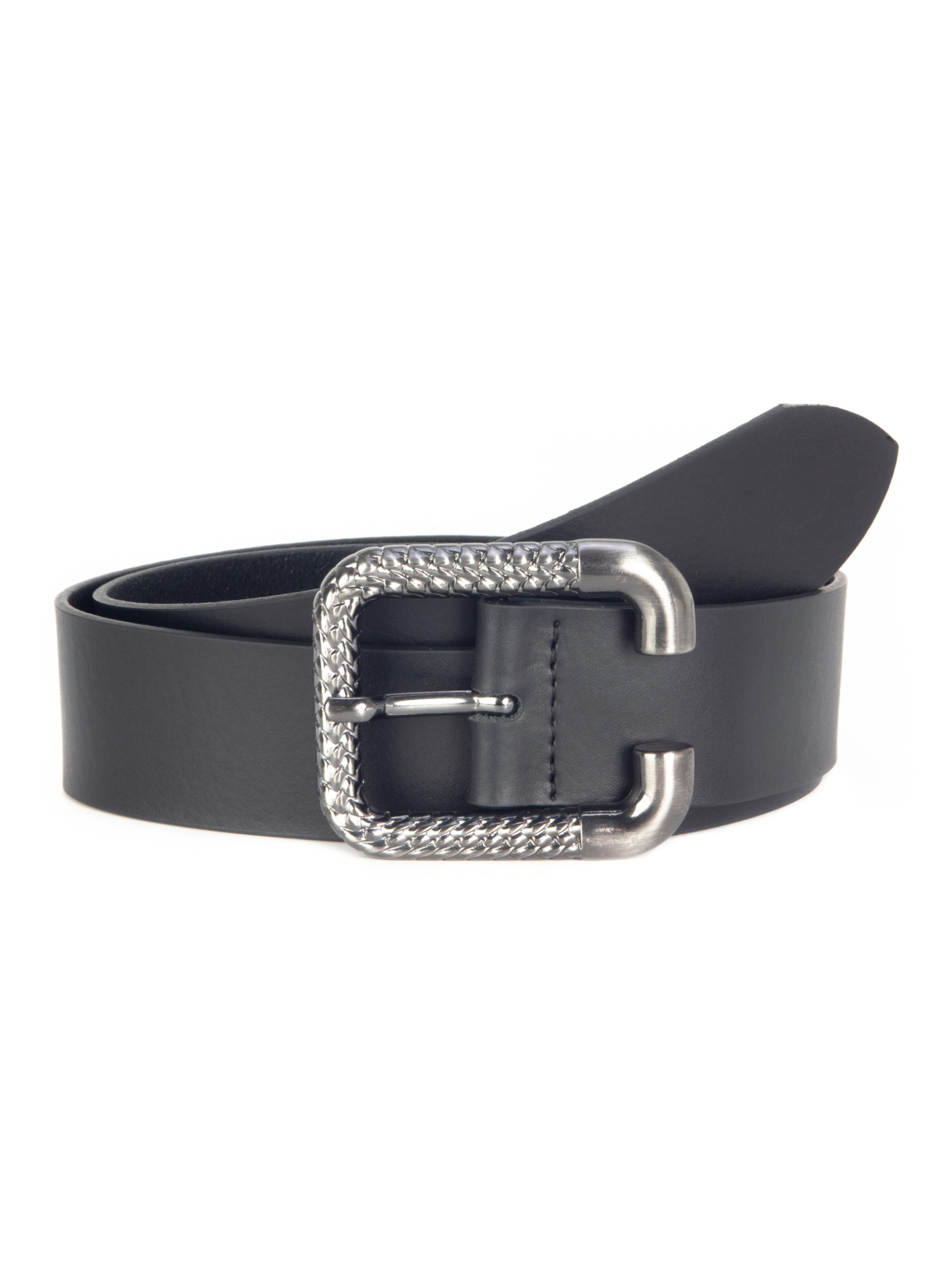 BA98 Gürtel in Schwarz: Vorderseite