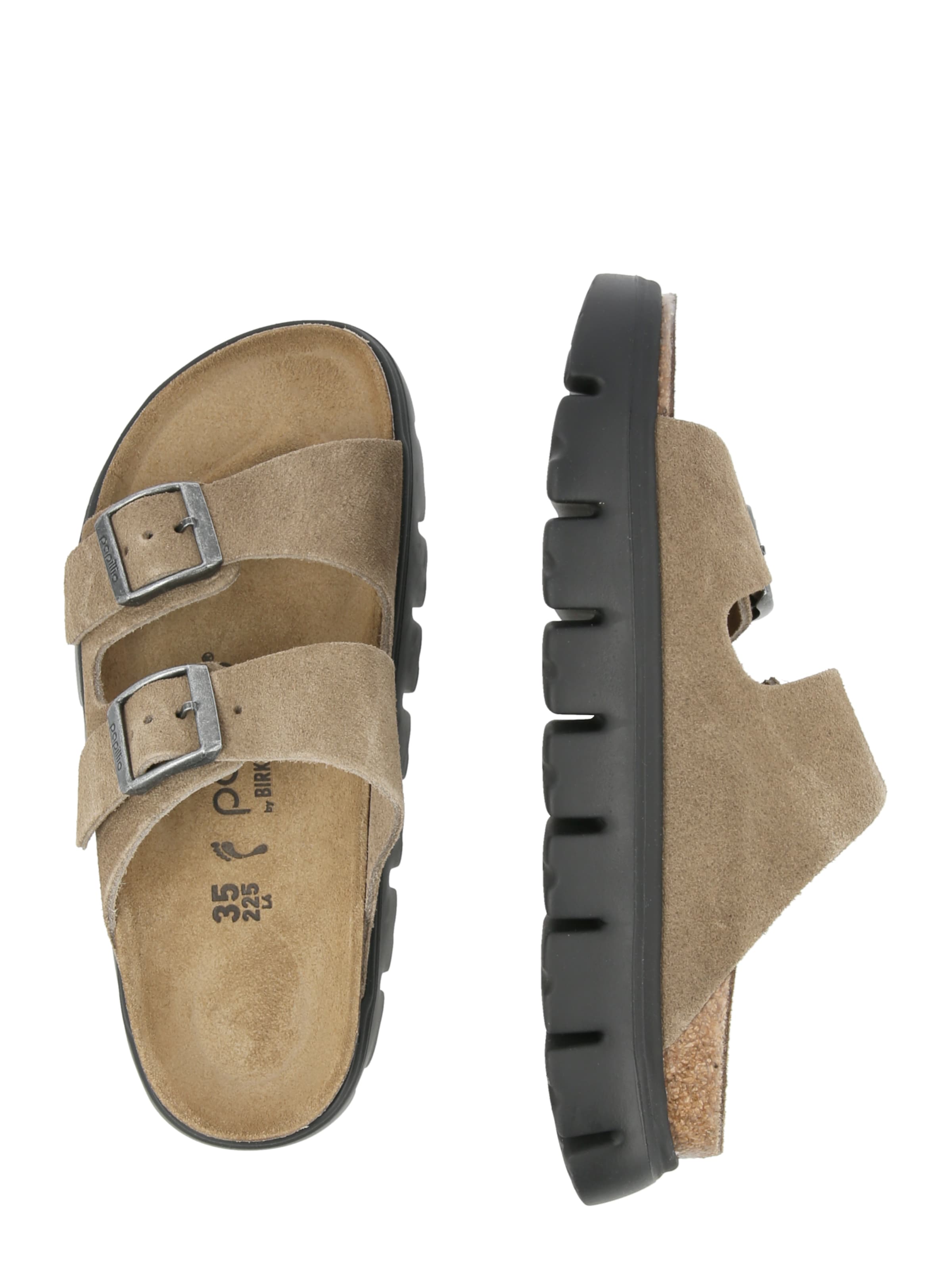 BIRKENSTOCK Pistokkaat 'Arizona' värissä harmaa