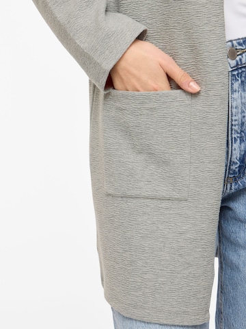 VILA Knit cardigan 'VIGarden' in Grey