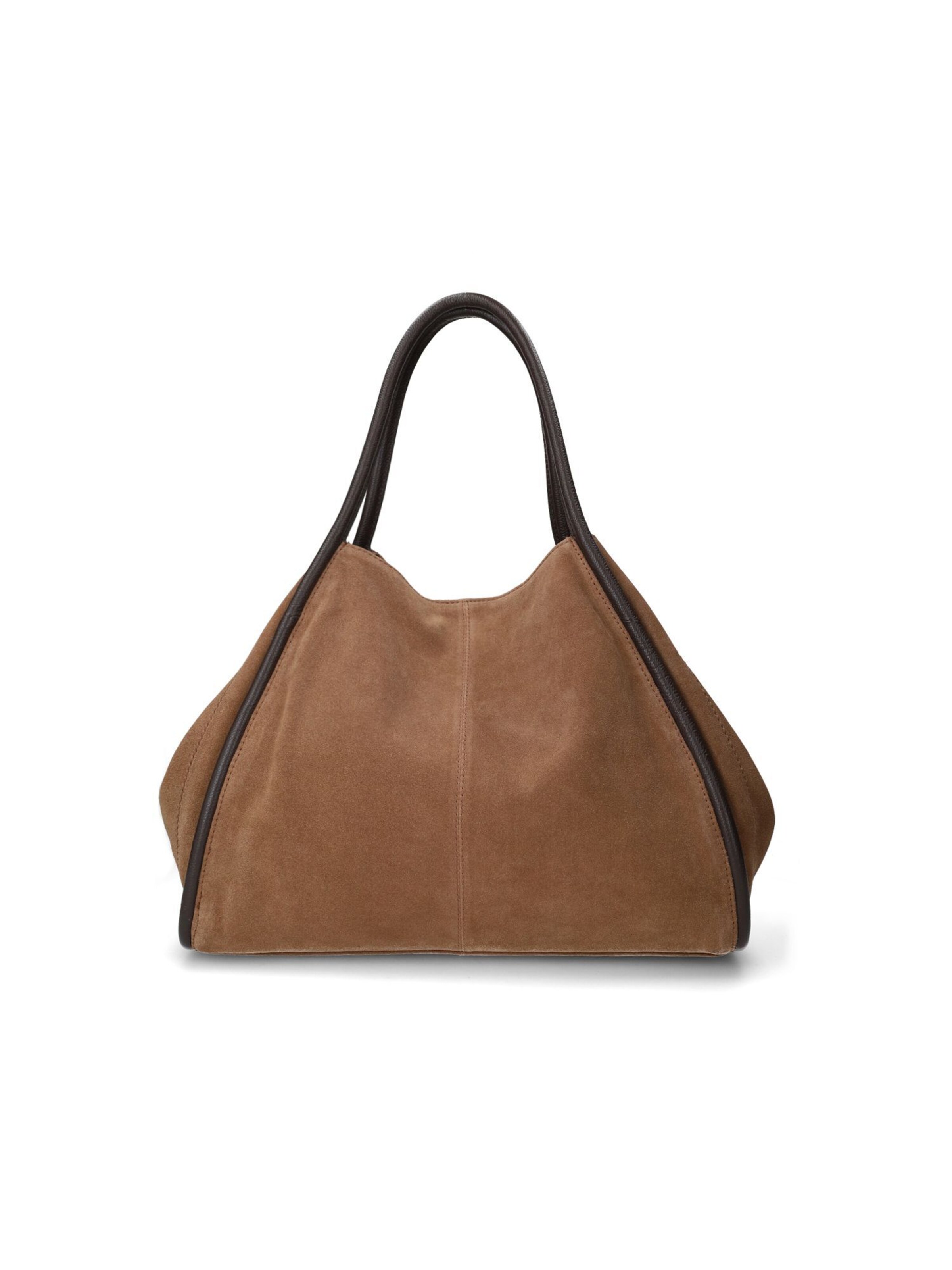 MANFIELD Handtas in Bruin