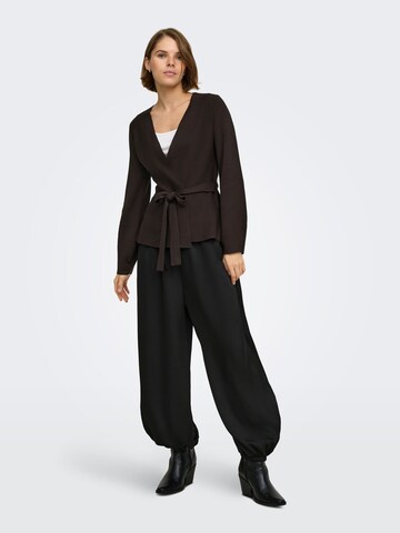 ONLY Knit cardigan 'ONLElea' in Brown