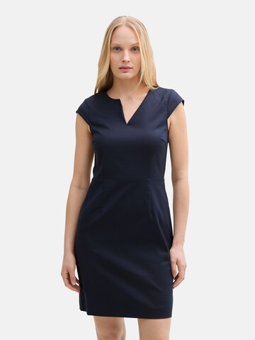 TOM TAILOR Sheath dress in Blue: front