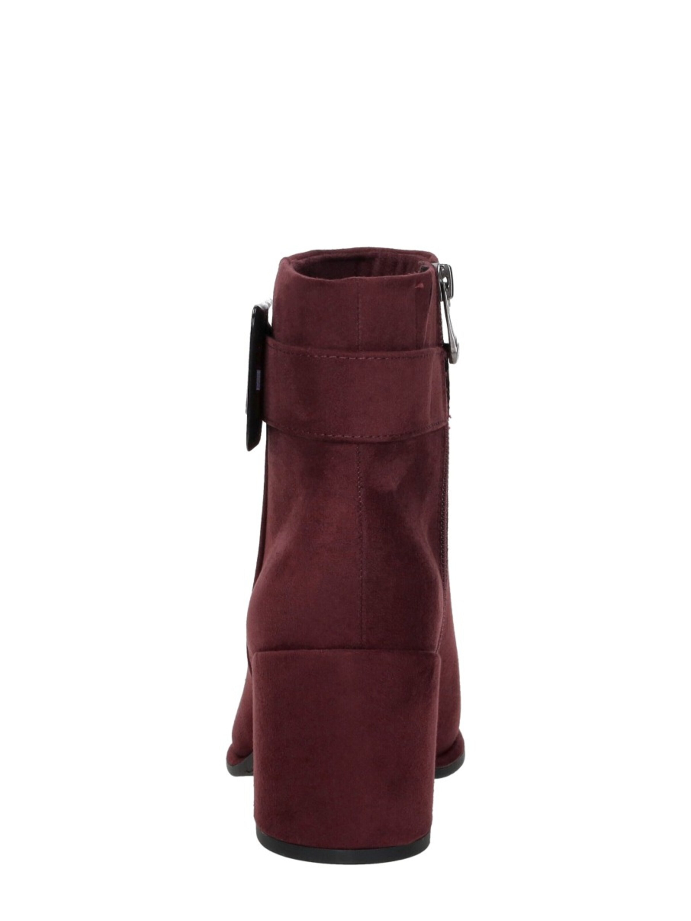 MARCO TOZZI Boots 'Enkellaarsjes Hak' in Rood
