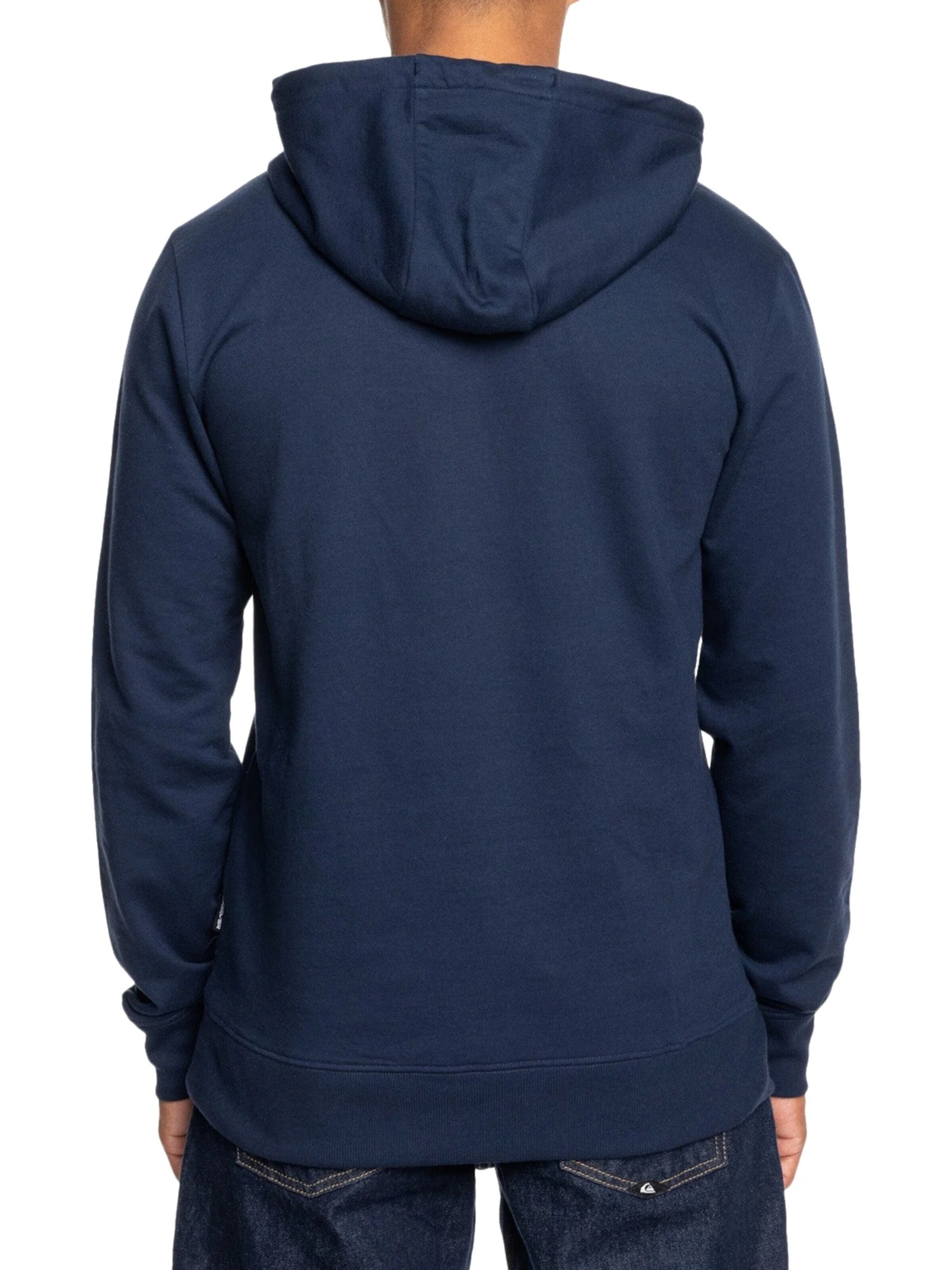 QUIKSILVER Sweatshirt 'Quiksilver Basic Long Sleeve Full-Zip'‌‌‌‌‌‌‌ in Schwarz