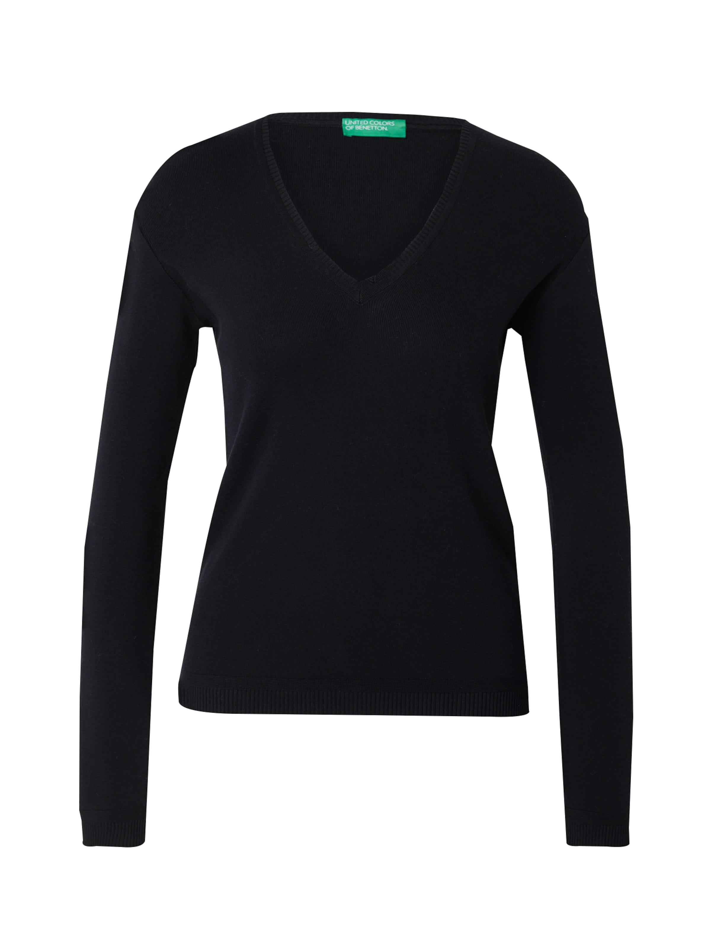 Pullover di UNITED COLORS OF BENETTON in nero: frontale