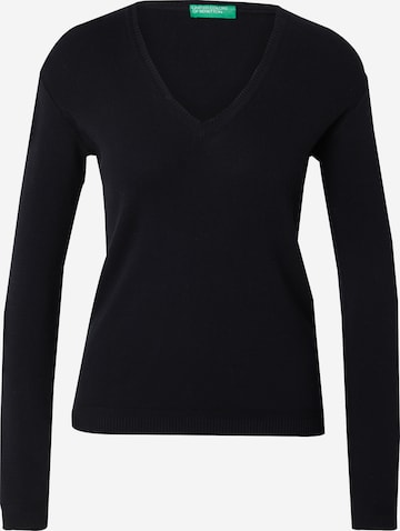 Pull-over UNITED COLORS OF BENETTON en noir : devant