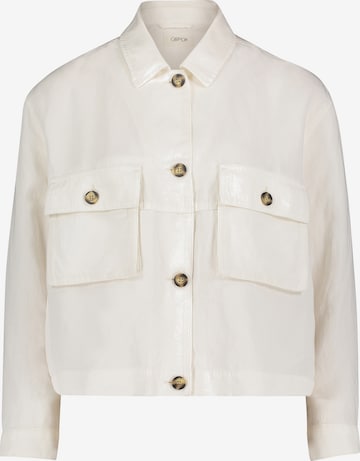 Cartoon Between-Season Jacket in White: front