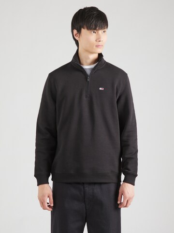 Sweat-shirt Tommy Jeans en noir : devant