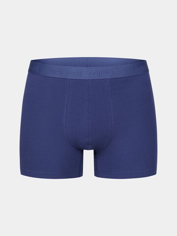 Erlich Textil Boxer shorts 'Casual Cotton' in Blue: front