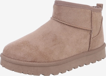 Ital-Design Boots in Braun: Vorderseite