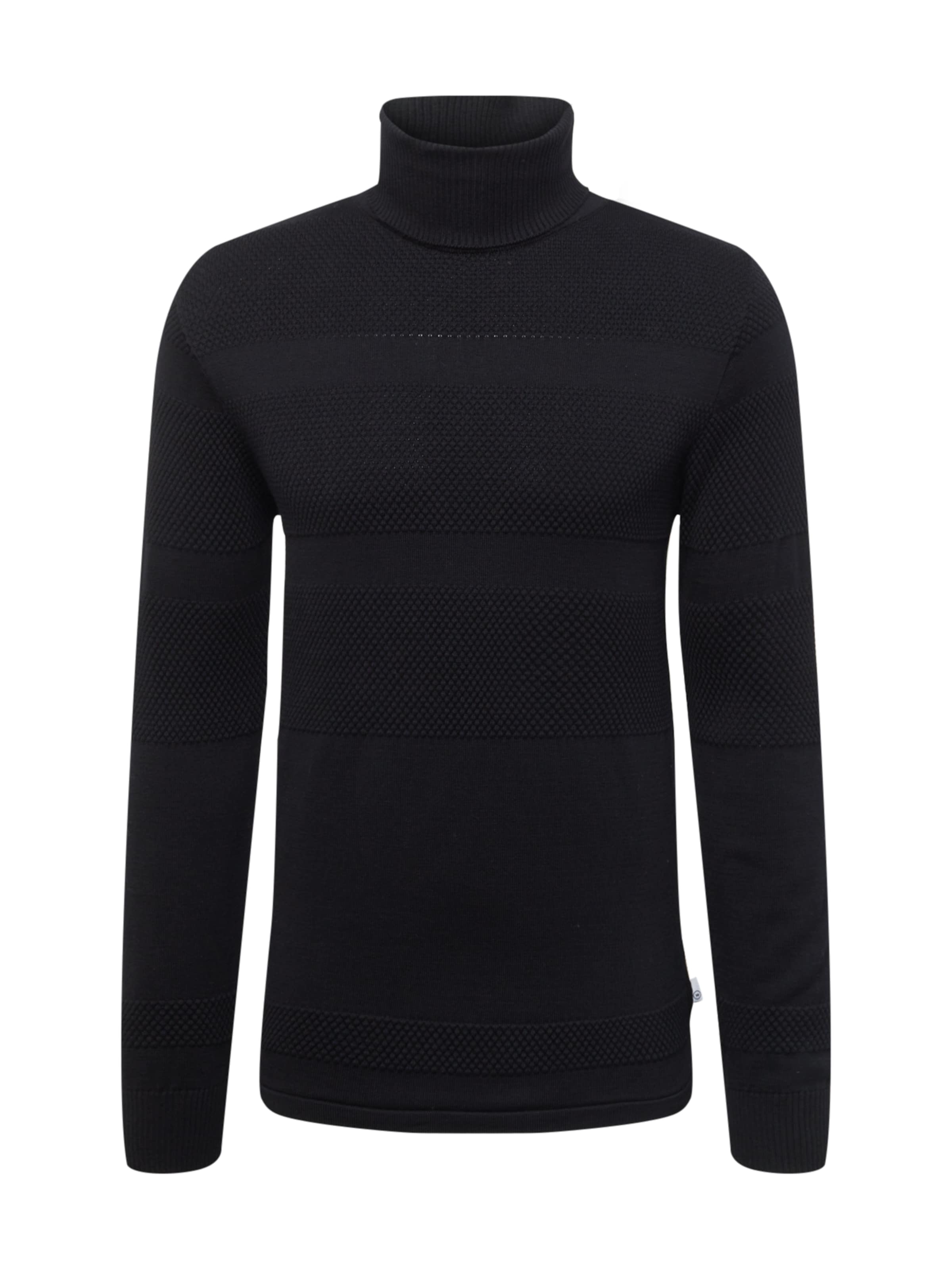 Kronstadt Sweater 'Fisker' in Black: front