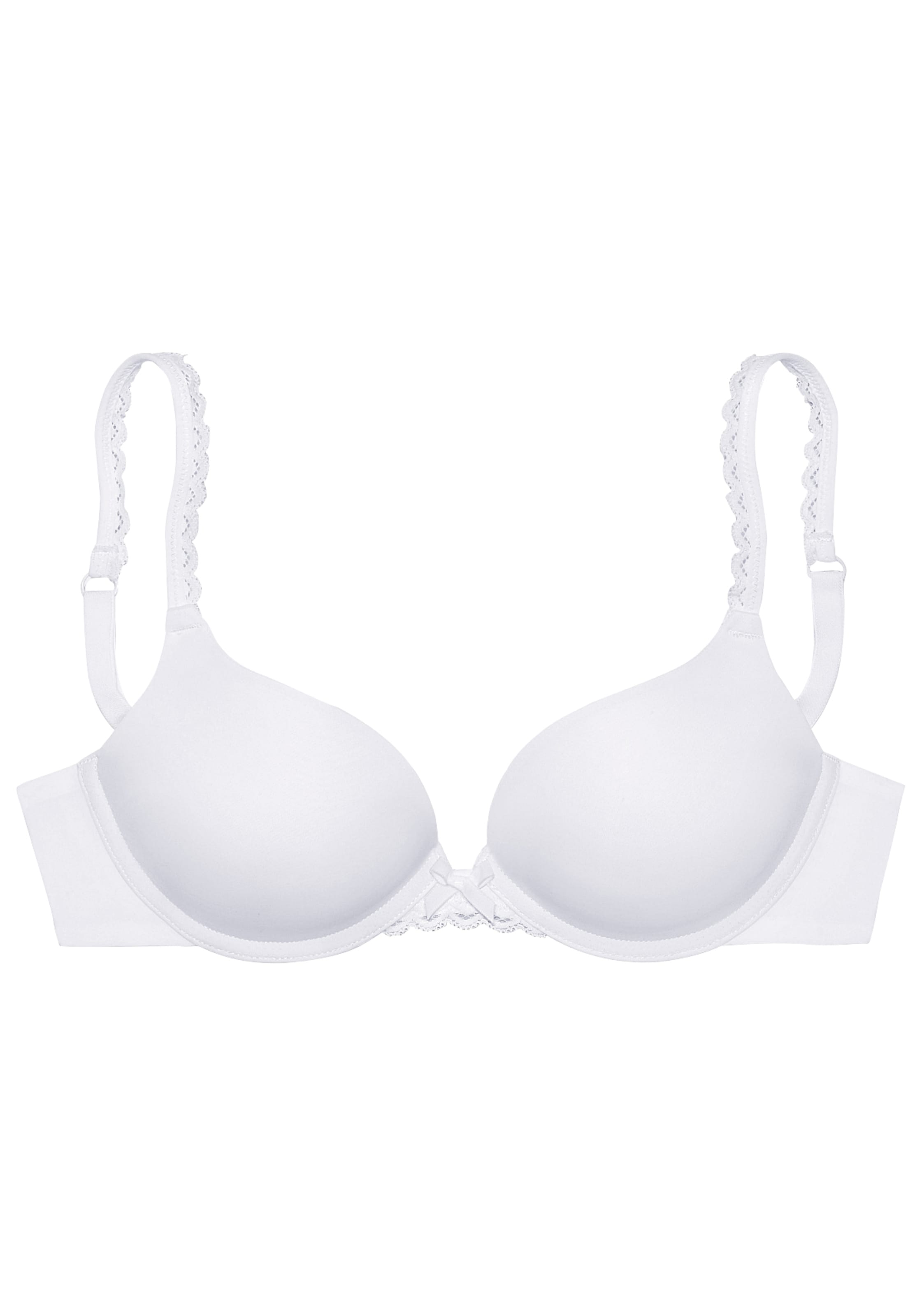 Push-up Soutien-gorge s.Oliver en blanc : devant