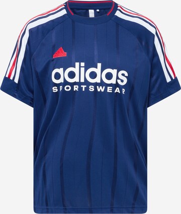 ADIDAS SPORTSWEAR Performance shirt ' House of Tiro Nations' in Blue: front