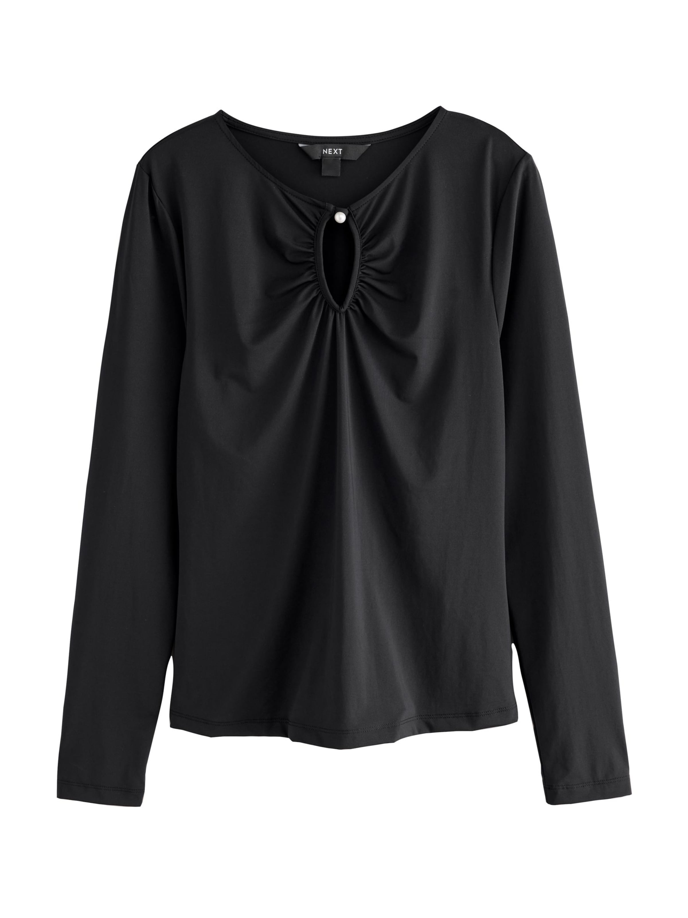 Next - Camiseta en negro: frente