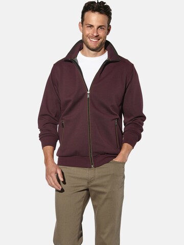 BABISTA Sweat jacket 'Deolezzi' in Red: front