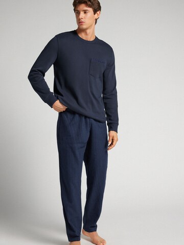 IUMAN Intimissimi Uomo Pyjama in Blau