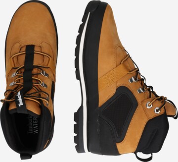 TIMBERLAND Nauhabootsit 'Euro Hiker' värissä ruskea